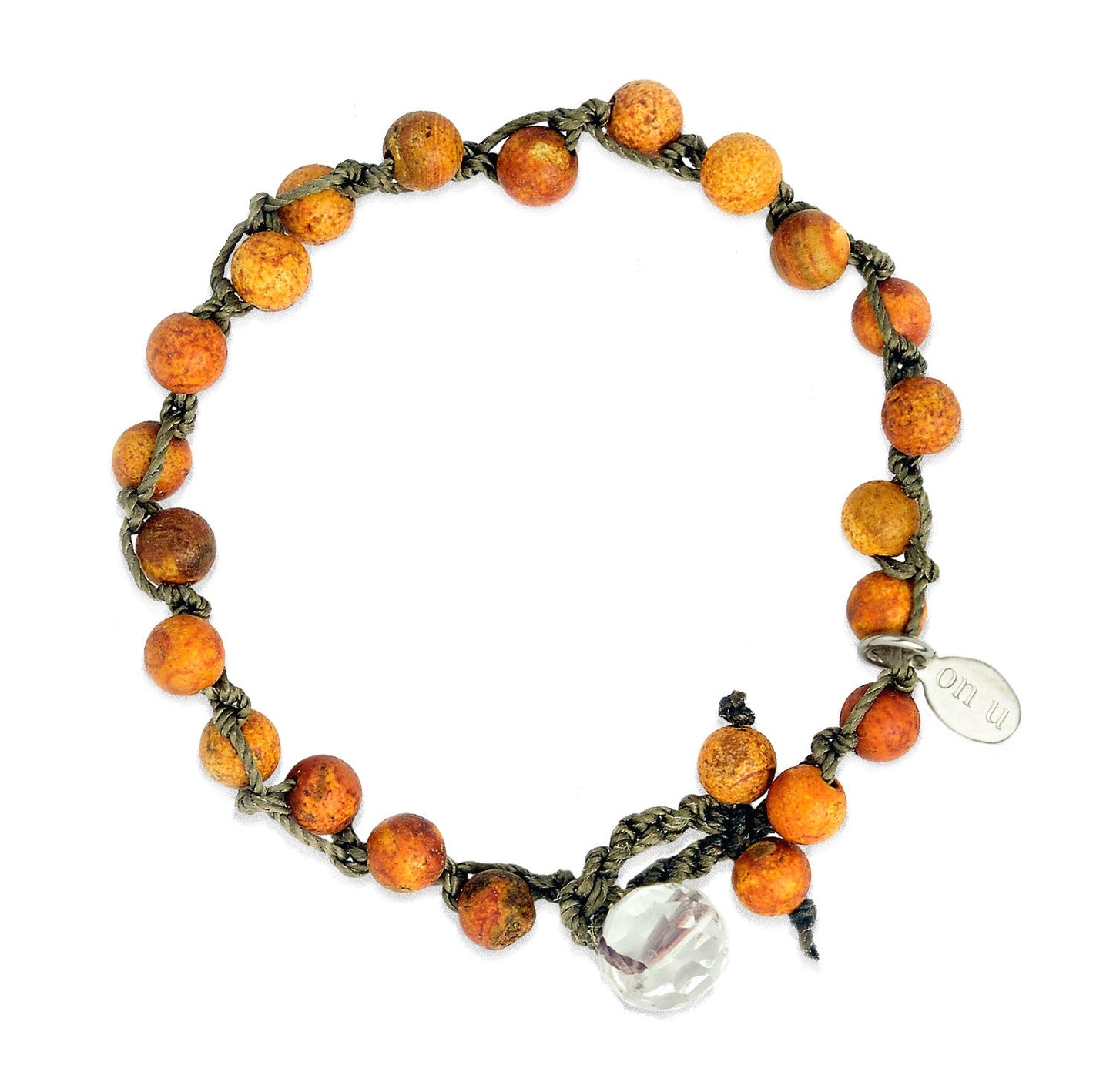 Why Knot Bracelet - Peace Walk Jasper - On U Jewelry