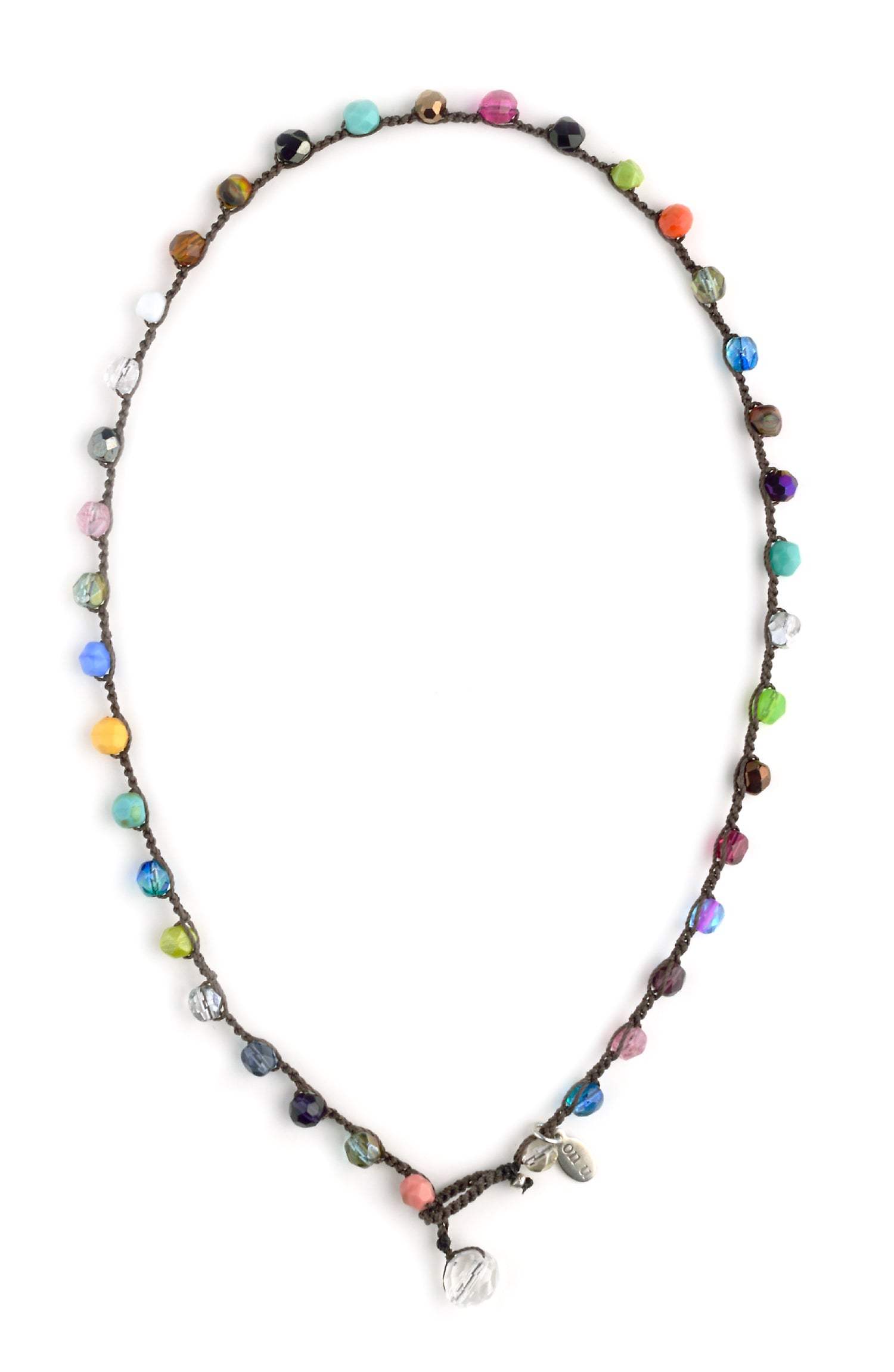 Dot Necklaces - Large Bead - by on U Jewelry Burnt