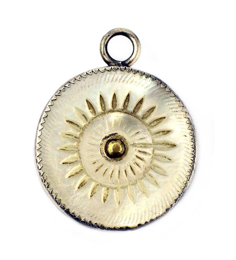 Antique Colonial Button - On U Jewelry
