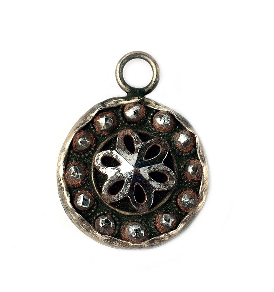 Cut Steel & Brass Star - On U Jewelry