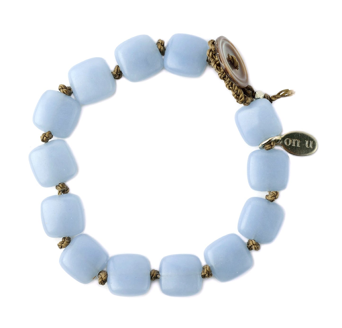 Square Knots - Angelite - On U Jewelry