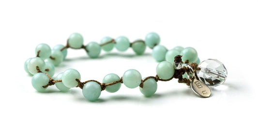 Why Knot Bracelet - Amazonite - On U Jewelry