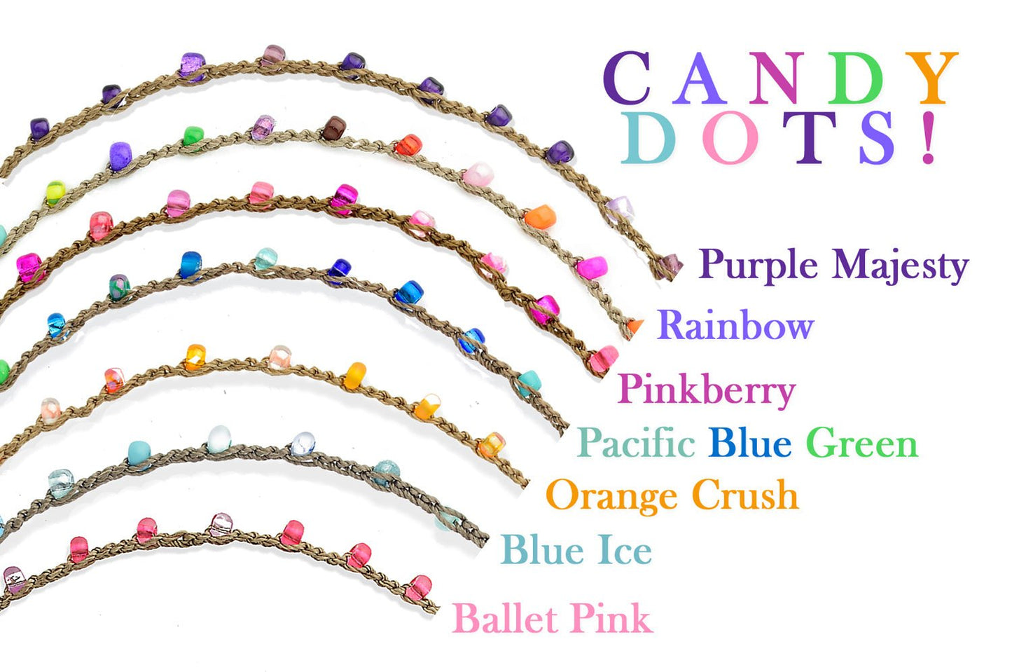 Candy Dot Necklaces - On U Jewelry