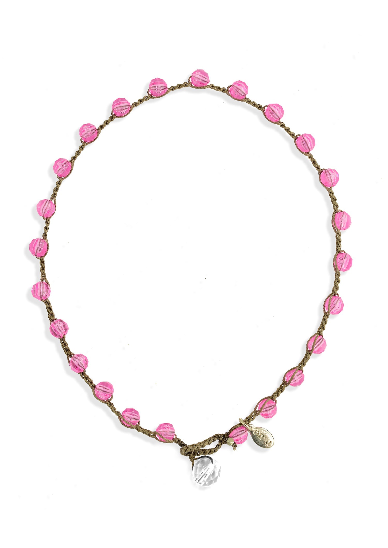 Candy Dot Necklaces - Large Bead Vintage Plastic - On U Jewelry
