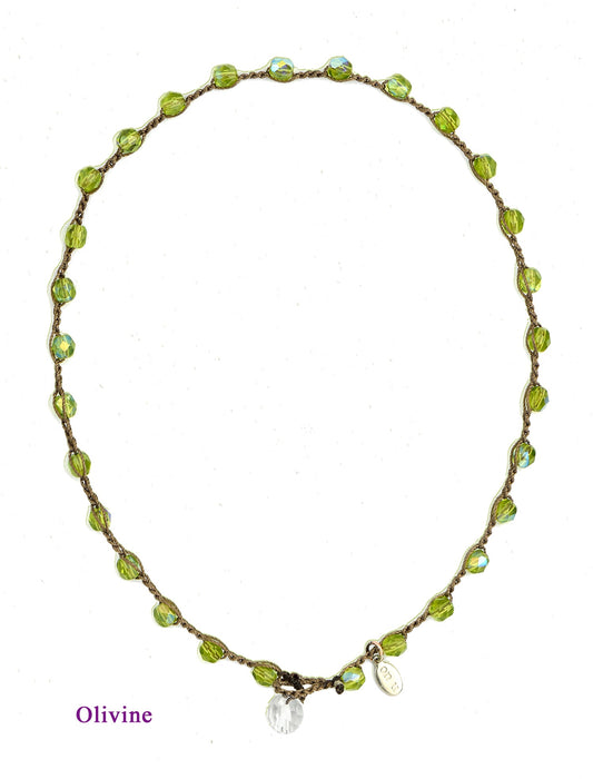 Dot Necklaces - Large Bead - 23 Colors! - On U Jewelry