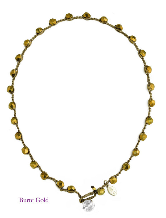 Dot Necklaces - Large Bead - 24 Colors! - On U Jewelry