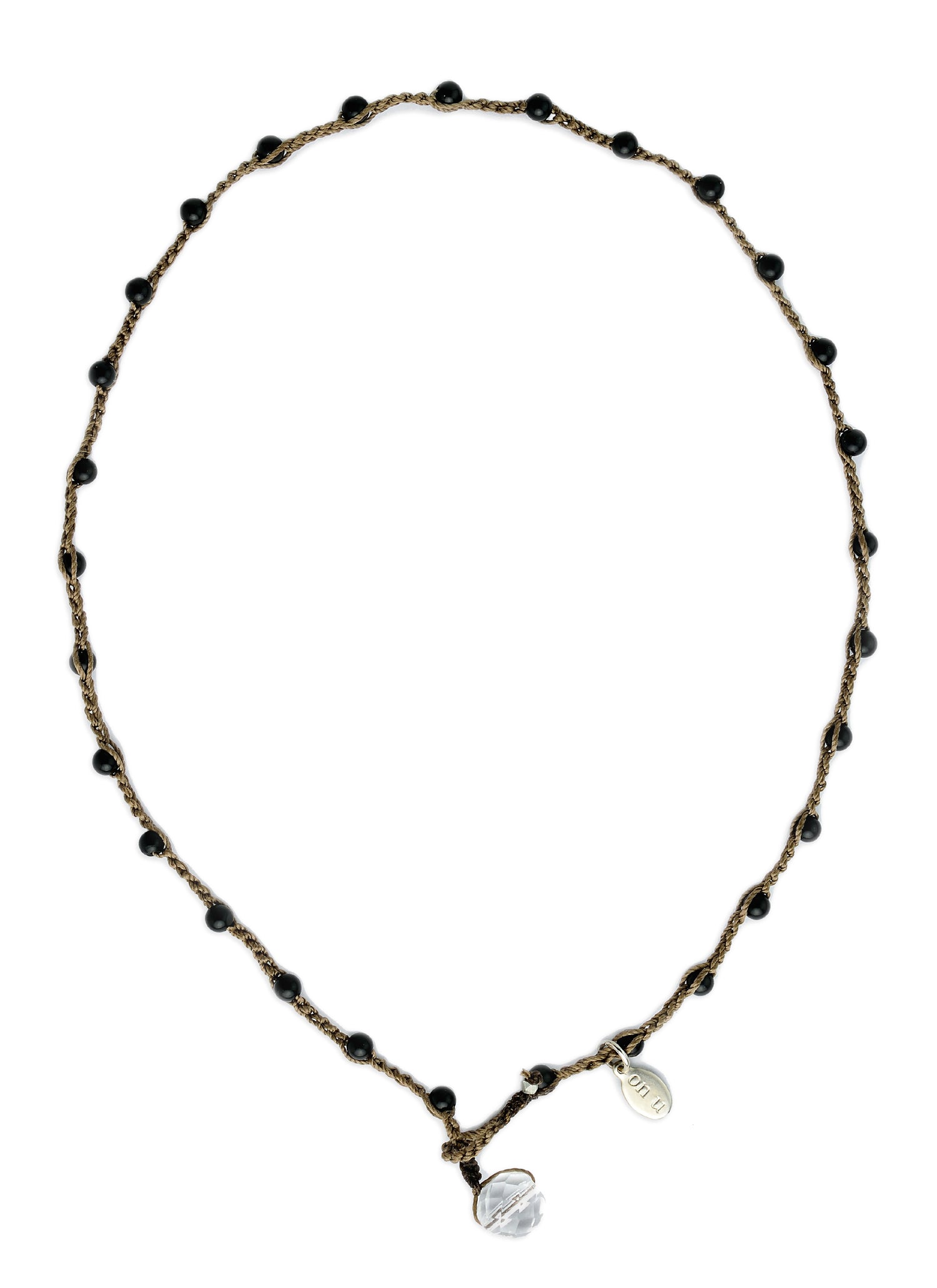 Dot Necklaces - Semi - Precious Small Bead - On U Jewelry