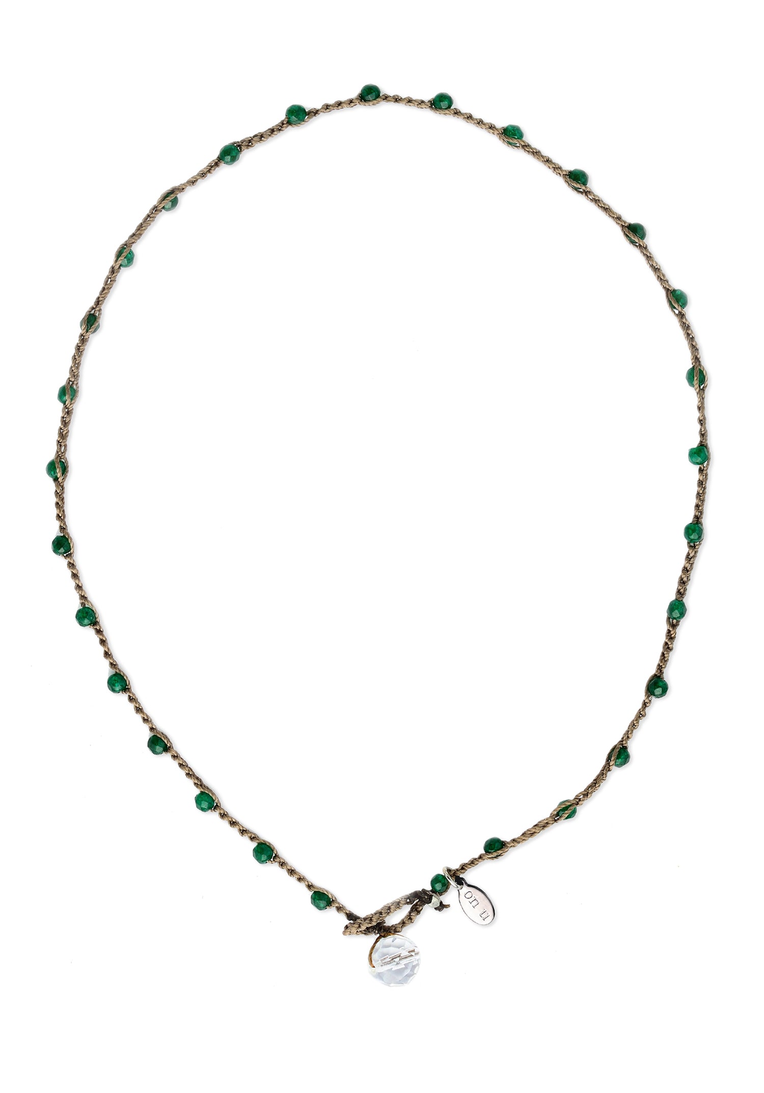 Dot Necklaces - Semi - Precious Small Bead - On U Jewelry