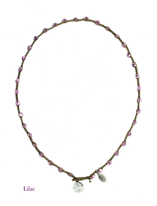 Dot Necklaces - Small Bead - 26 Colors! - On U Jewelry