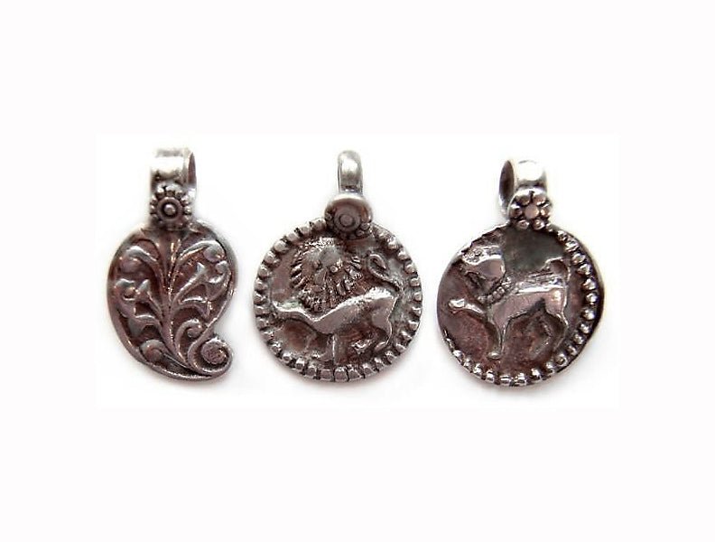 Indian Silver Pendant Necklace - On U Jewelry