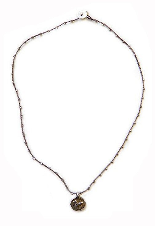 Indian Silver Pendant Necklace - On U Jewelry