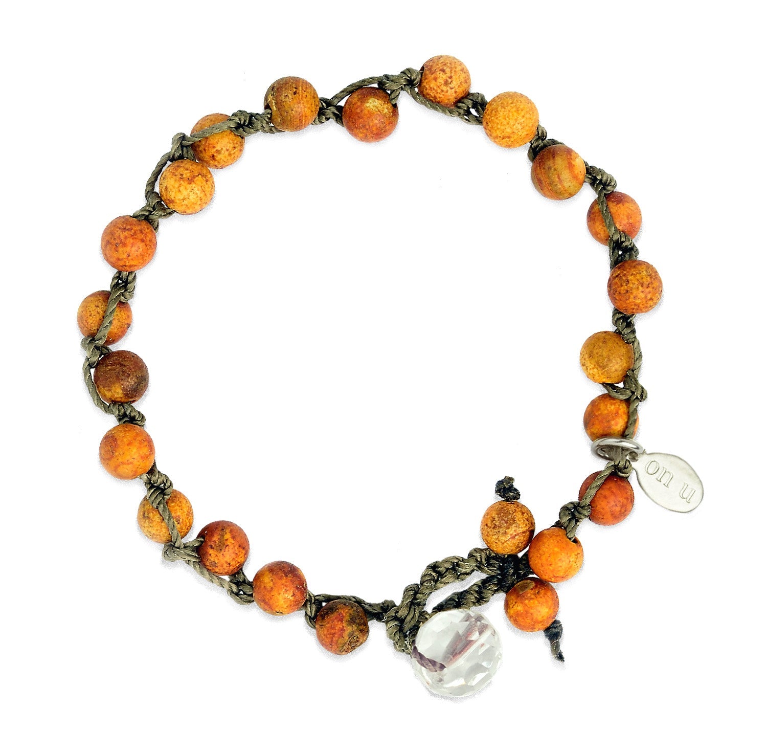 Why Knot Bracelet - Peace Walk Jasper - On U Jewelry