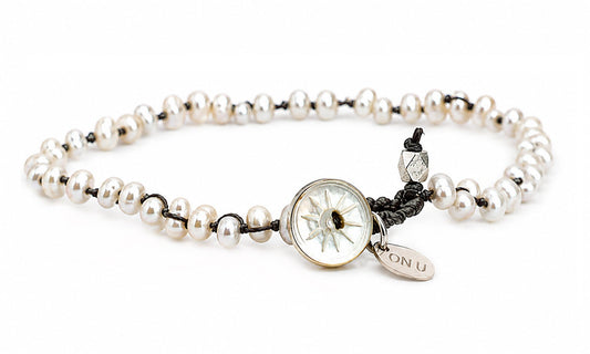 Why Knot - Tiny Tiny Natural Pearl - On U Jewelry