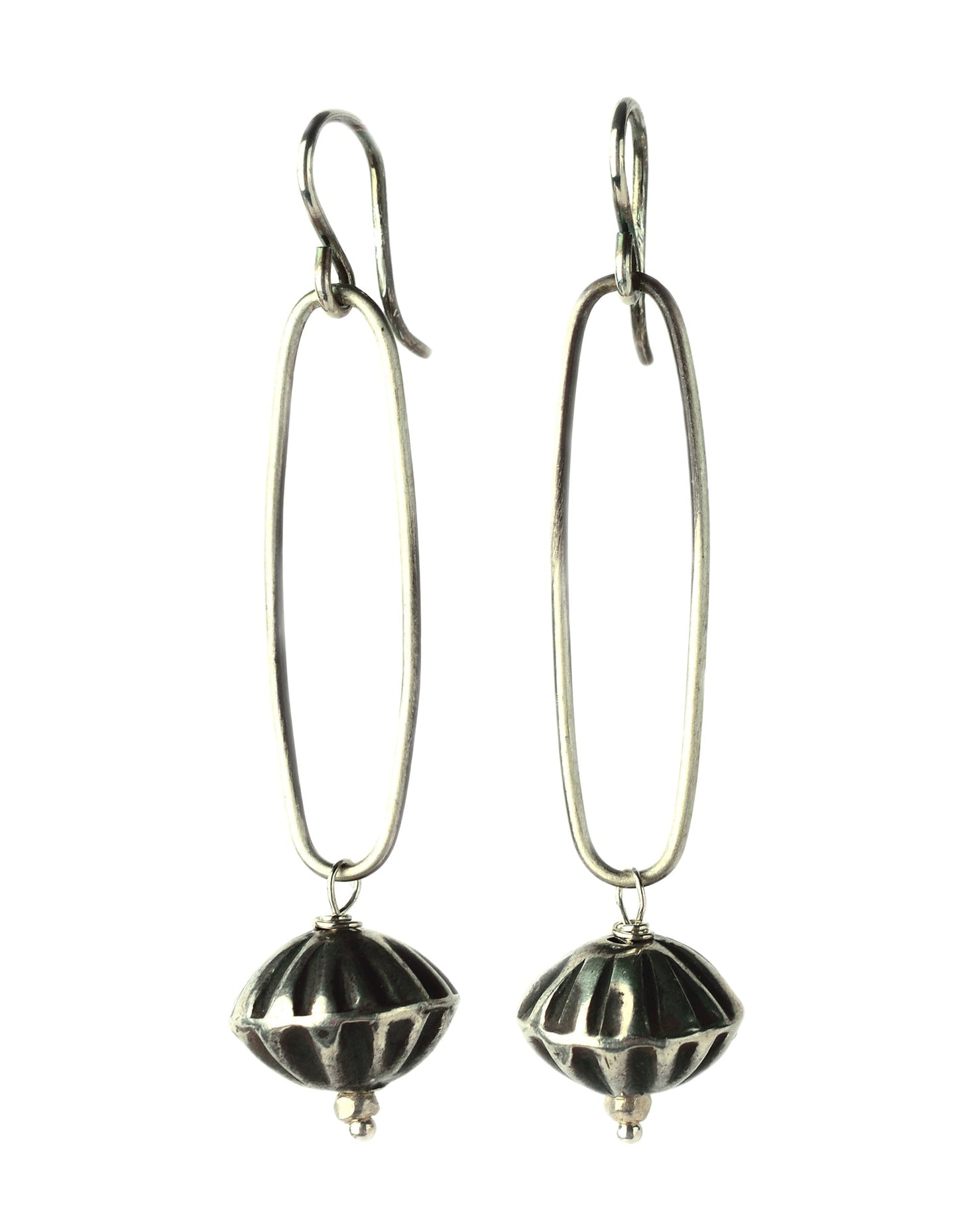 onujewelry.com - Bella Earrings with authentic Navajo Silver created by Donna Silvestri, On U Jewelry, Richmond, VA
