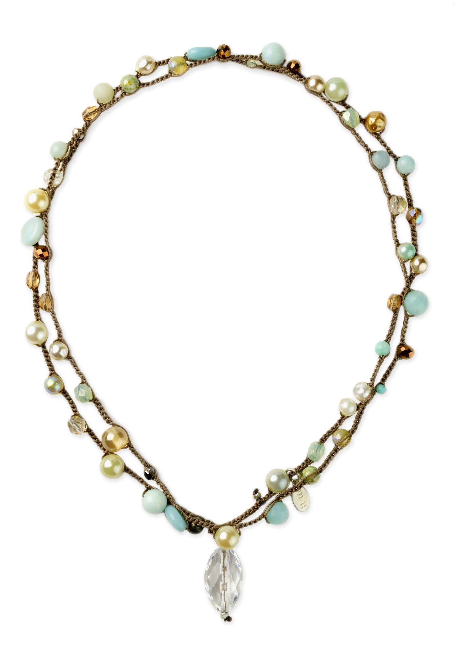 Blue Belle Necklace by On U Jewelry