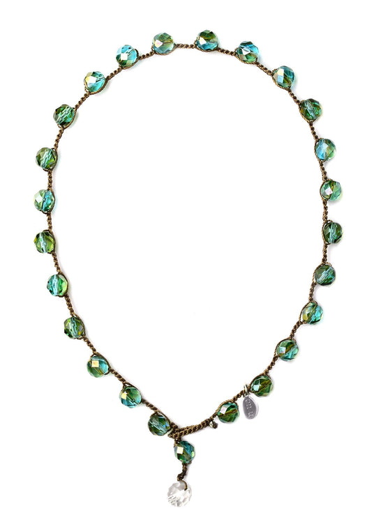 Bubble Necklace - Aquamarine - On U Jewelry
