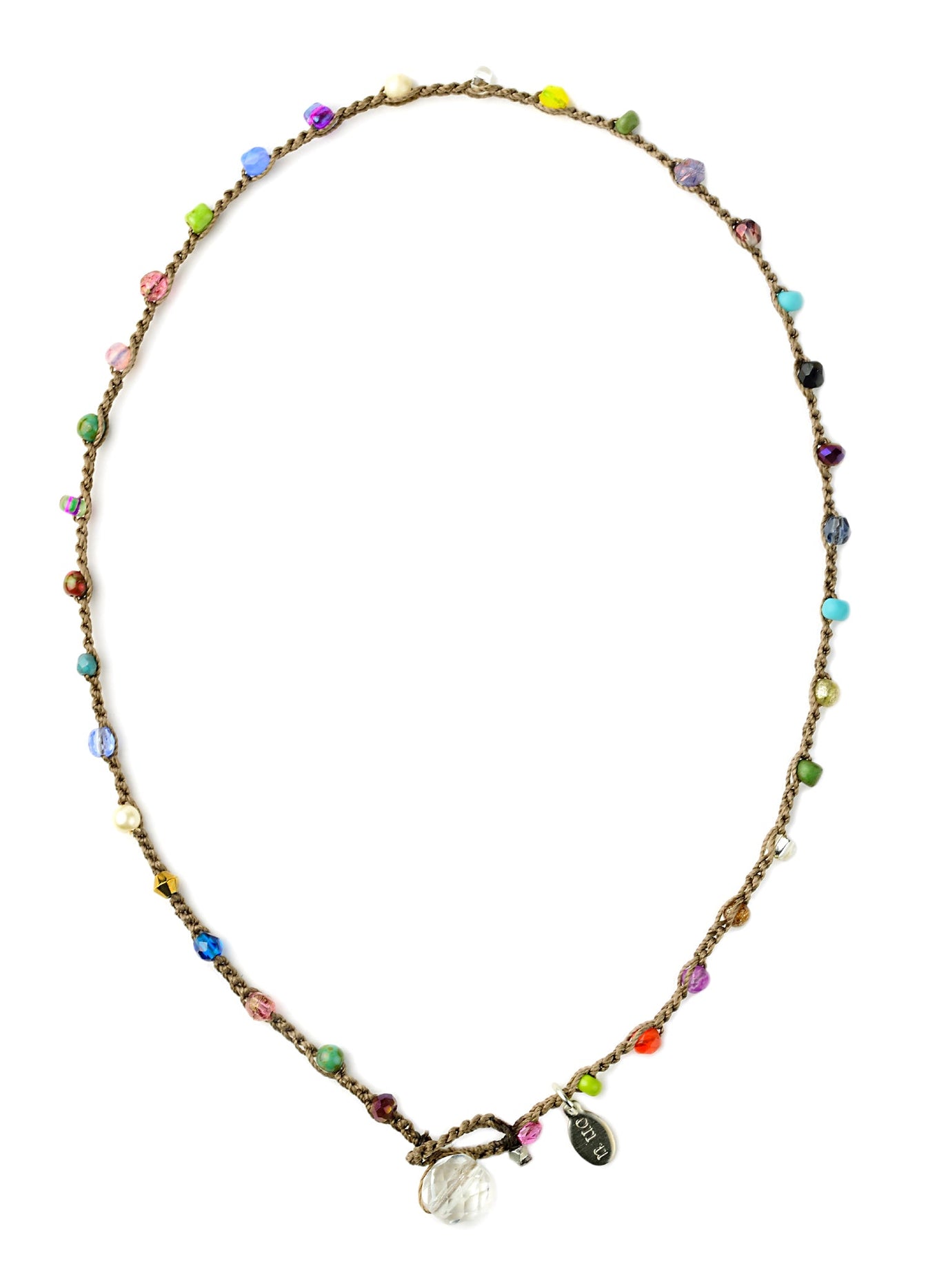 Multi Dot Necklace by On U Jewelry