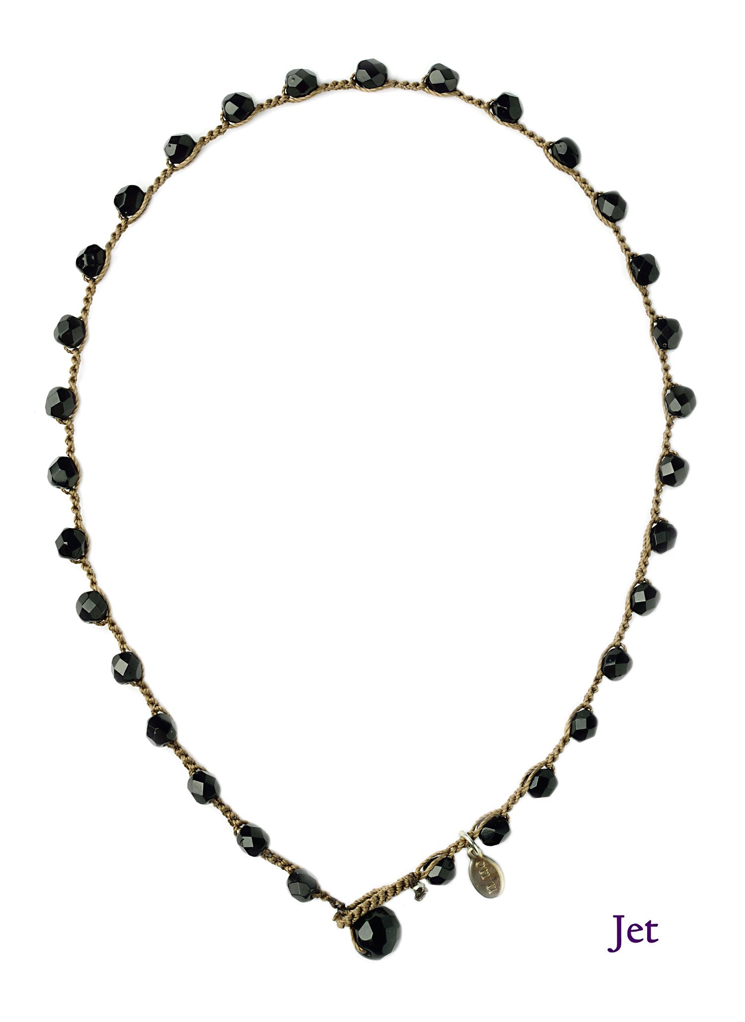 Dot Necklaces - Large Bead - by on U Jewelry Burnt