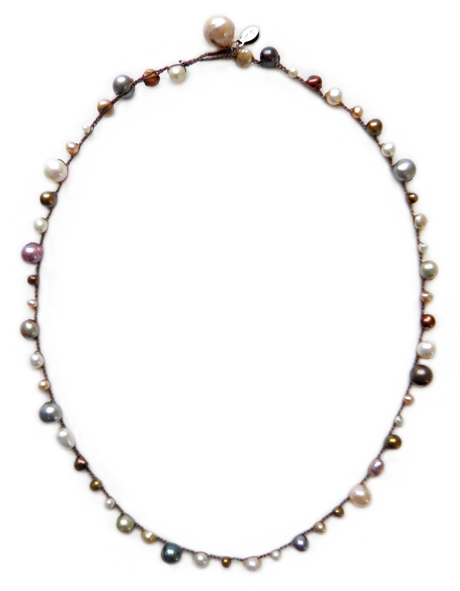 Maggie Necklace - Pearl - On U Jewelry