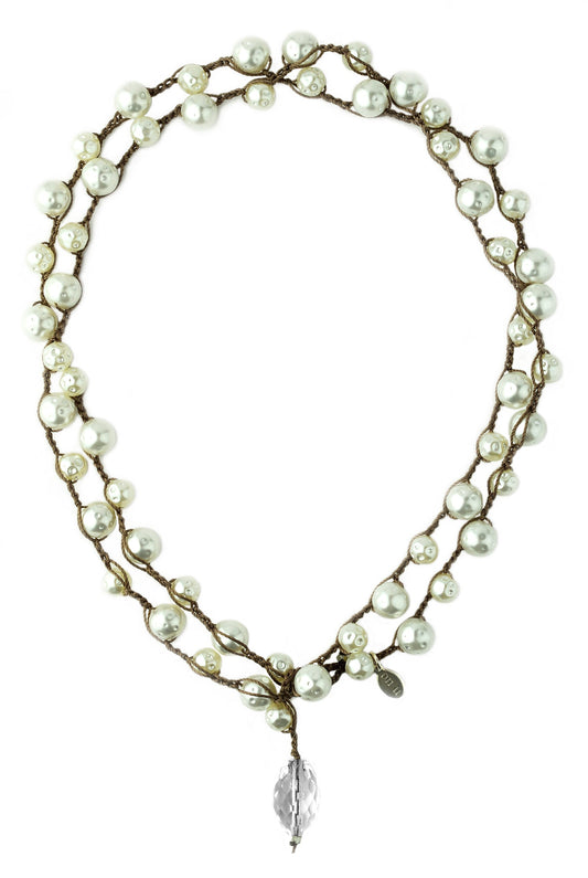 onujewelry.com - Michelle Necklace - Petite version.  Handmade by Donna Silvestri, On U Jewelry,. Richmond, VA