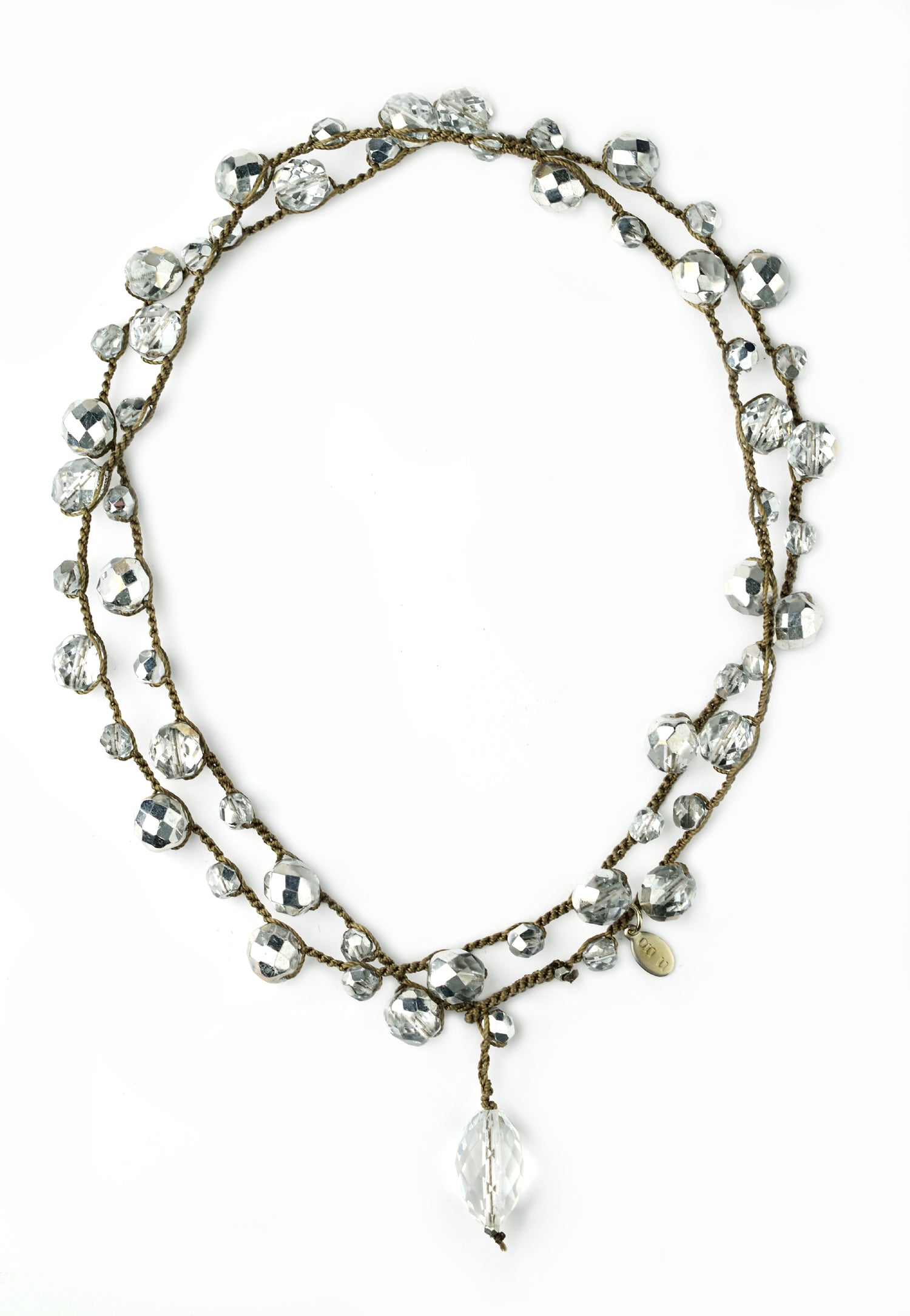 onujewelry.com - Michelle Neckace in Silver. Handmade by Donna SIlvestri, On U Jewelry, RIchmond, VA
