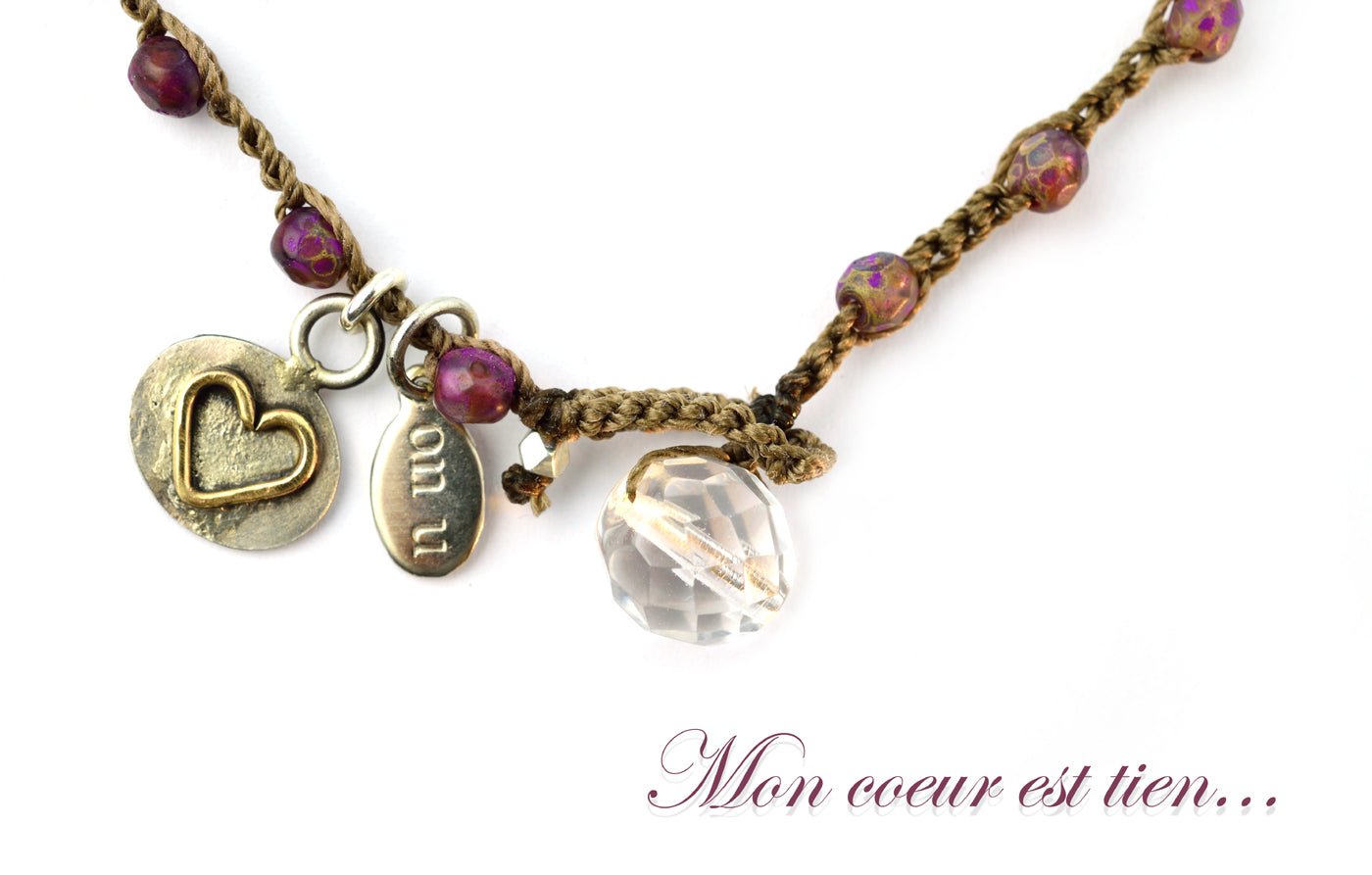 Mon coeur est tien... - On U Jewelry