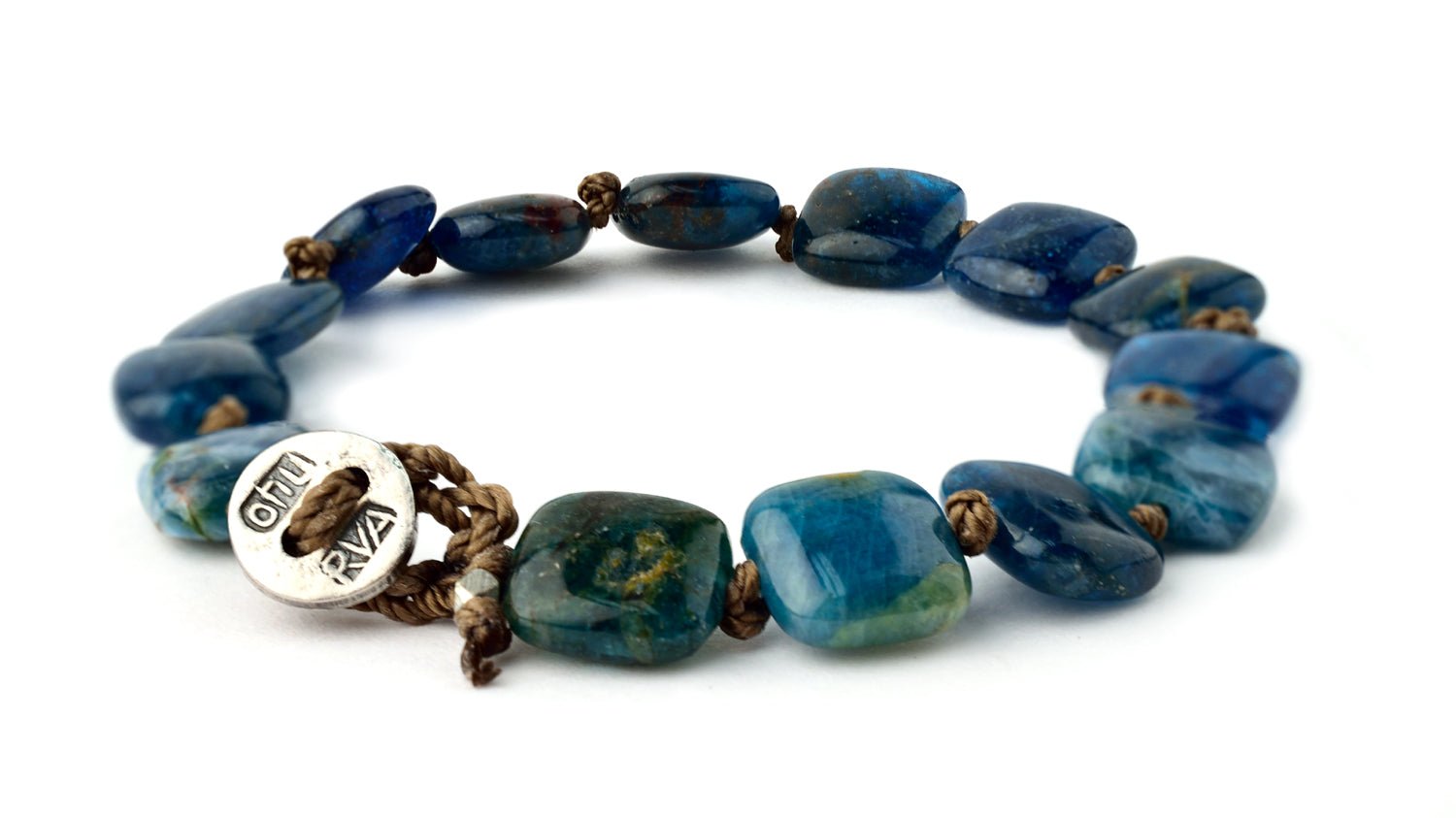 Square Knots - Apatite - On U Jewelry
